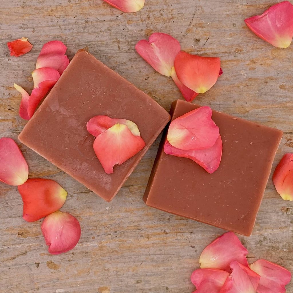 handmade farmhouse soap from Wiggly Goat Farm