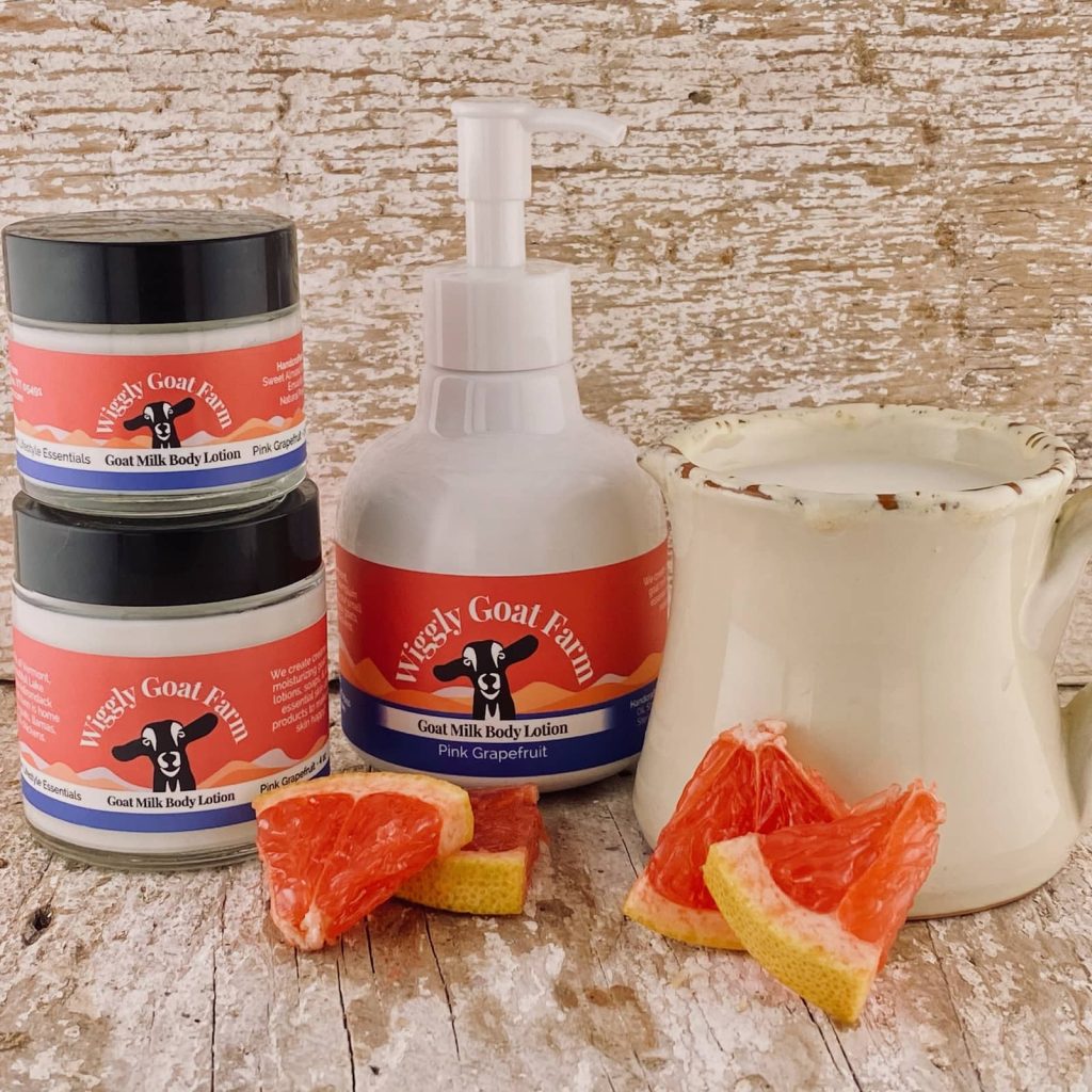 Pink Grapefruit Goat Milk Body Lotion