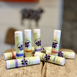 natural lip balm with Vermont beeswax